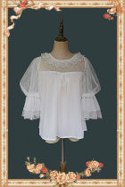 Infanta Deep Sea Pearl Puffy Sleeve Doll Shirt
