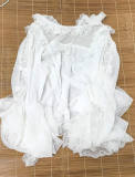 White Chiffon Hime Sleeves Lolita Blouse