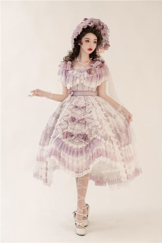 The Key to the Mysterious Realm Hime Lolita Dress Full Set
