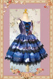 Infanta Cloud and Polka Dots Sweet Lolita Dress