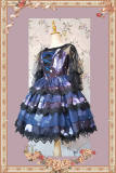 Infanta Cloud and Polka Dots Sweet Lolita Dress