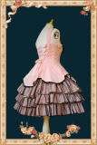 Infanta Waltz Slim Fitting Lolita Dress and Headbow
