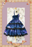 Infanta Cloud and Polka Dots Sweet Lolita Dress