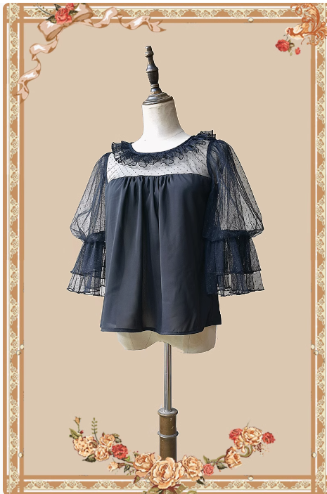 Infanta Cloud and Polka Dots Sweet Lolita Dress