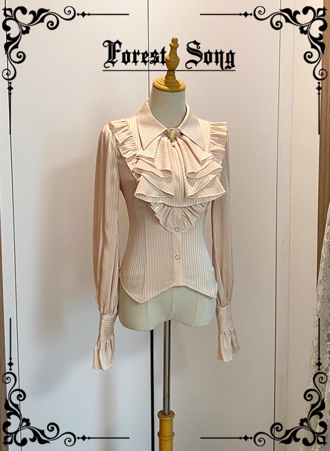 Forest Song  Asteris Stripe Lolita Blouse