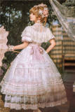 Sunset Fairyland Hime Lolita Dress Full Set