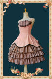 Infanta Waltz Slim Fitting Lolita Dress and Headbow