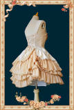 Infanta Waltz Slim Fitting Lolita Dress and Headbow