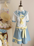 Charlotte Team Ouji Lolita Blouse, Suspender Trousers and Necktie