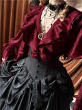 The Muppet Oracle Vintage Bat Sleeves Lolita Blouse