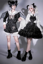 Castle Too Cross Crotch Ouji Lolita Set