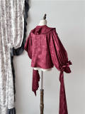 The Muppet Oracle Vintage Bat Sleeves Lolita Blouse