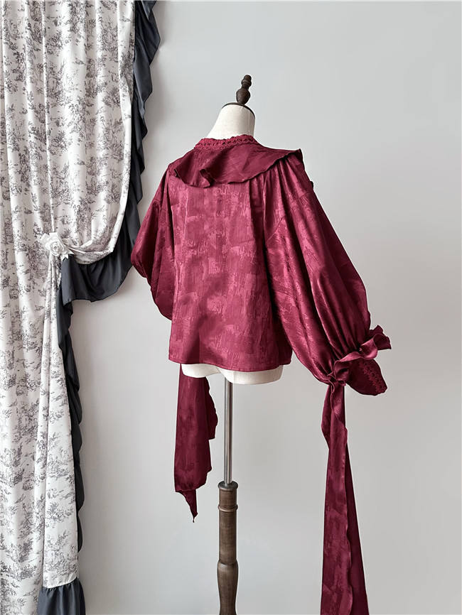 The Muppet Oracle Vintage Bat Sleeves Lolita Blouse