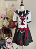 Charlotte Team Ouji Lolita Blouse, Suspender Trousers and Necktie
