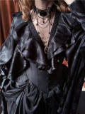 The Muppet Oracle Vintage Bat Sleeves Lolita Blouse