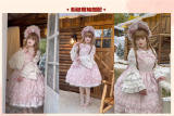 Sweet Strawberry Garden Detachable Bowknots Lolita Blouse