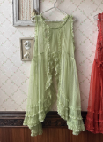 Sweet Dreamer A Summer of Blue Snowflakes Mesh Overdress