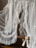 Sweet Dreamer A Summer of Blue Snowflakes Mesh Overdress