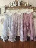 Sweet Dreamer A Summer of Blue Snowflakes Mesh Overdress
