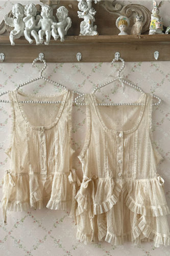 Sweet Dreamer Antique Wall Mesh Vest