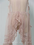 Sweet Dreamer A Summer of Blue Snowflakes Mesh Overdress