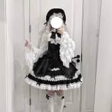 LeMiroir Saint Follower Lolita Skirt and Top and Cardigan