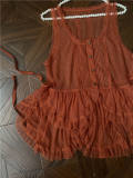 Sweet Dreamer Antique Wall Mesh Vest