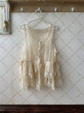 Sweet Dreamer Antique Wall Mesh Vest
