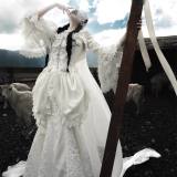 LeMiroir Saint Follower Lolita Skirt and Top and Cardigan