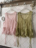 Sweet Dreamer Antique Wall Mesh Vest