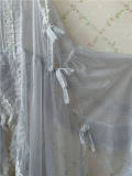 Sweet Dreamer A Summer of Blue Snowflakes Mesh Overdress