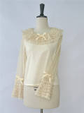 Sweet Dreamer Antique Wall Ruffle Collar Lolita Blouse