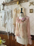 Sweet Dreamer Antique Wall Ruffle Collar Lolita Blouse