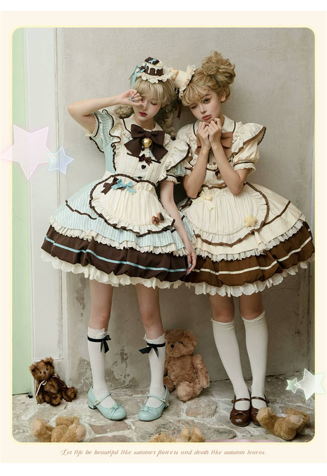 Berry Bubble Sweet Lolita Dress and Accessories
