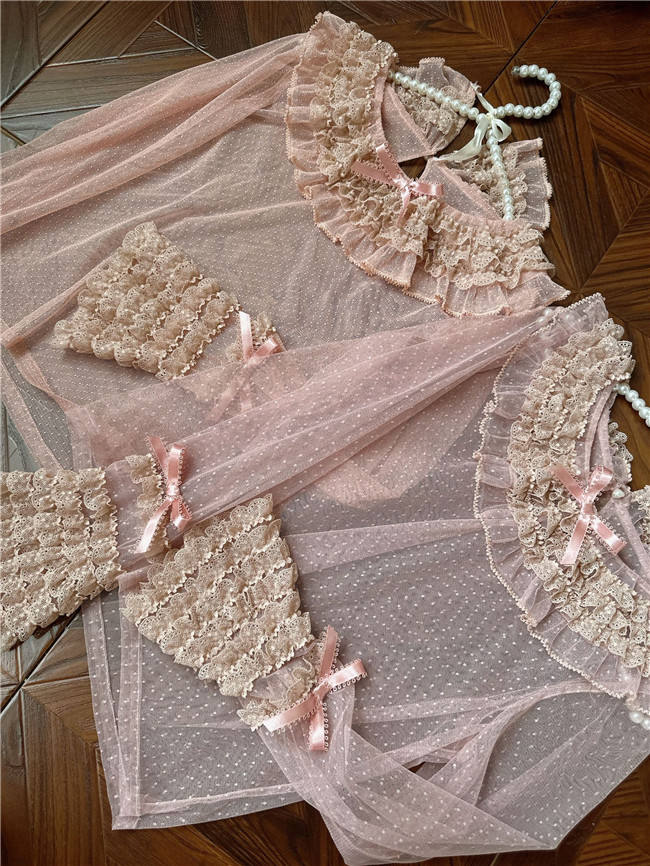 Sweet Dreamer Antique Wall Ruffle Collar Lolita Blouse