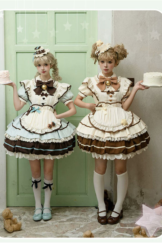 Berry Bubble Sweet Lolita Dress and Accessories