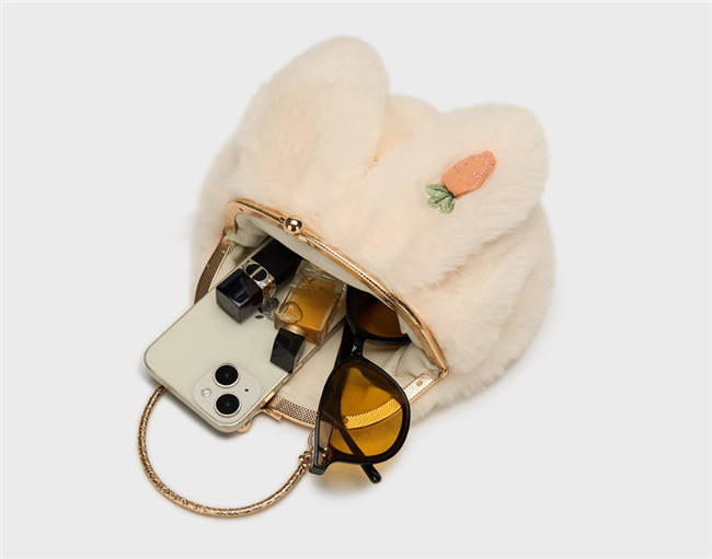 Sweet Bunny Plush Bag