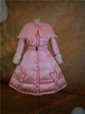 The Rabbit Hole Tailor White Duck Down Fur Collar Long Coat
