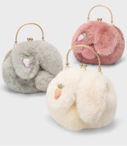 Sweet Bunny Plush Bag