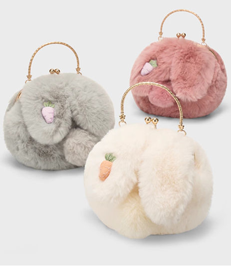 Sweet Bunny Plush Bag