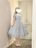 Annie Gift Plus Size Lolita Dress, Side Clip and Choker