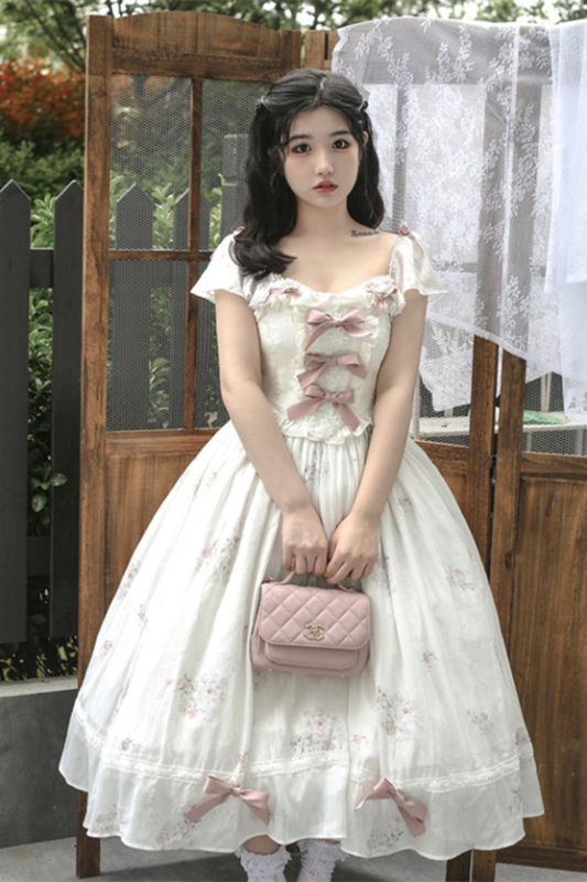 Little Rose Plus Size Lolita Dress and Hat