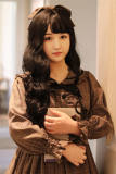 Little Detective Plus Size Plaid Lolita Dress and Side Clip