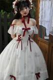 Little Rose Plus Size Lolita Dress and Hat