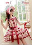 Honey Machine Ripe Cherry Sweet Lolita Skirt and Top