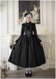 Withpuji Cross Snake Embroidery Corset Lolita Dress