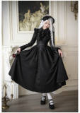 Withpuji Cross Snake Embroidery Corset Lolita Dress