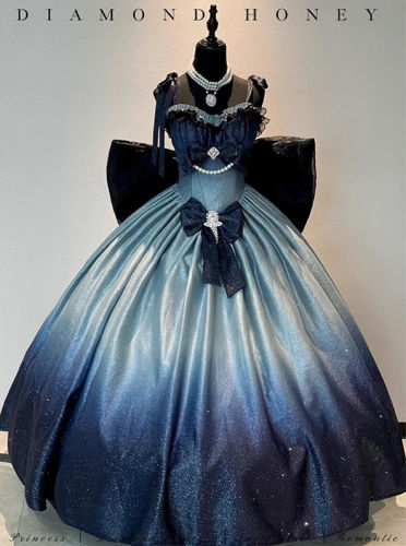 Diamond Honey the Galaxy Formal Dress and Tailing