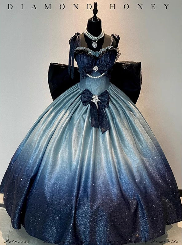 Diamond Honey the Galaxy Formal Dress and Tailing