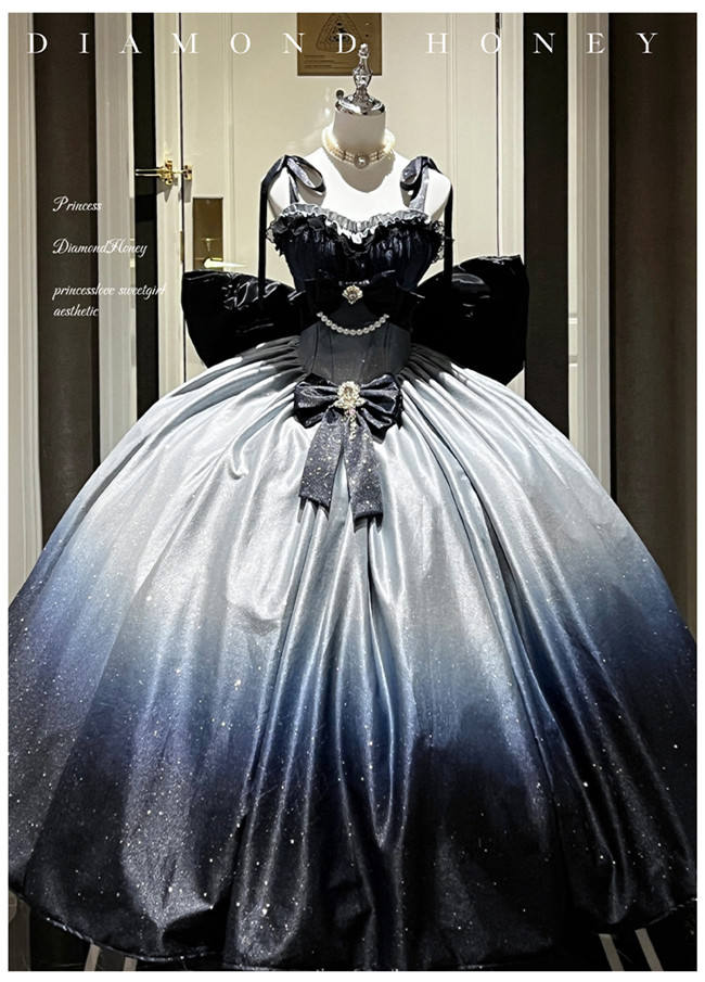 Diamond Honey the Galaxy Formal Dress and Tailing -My Lolita Dress